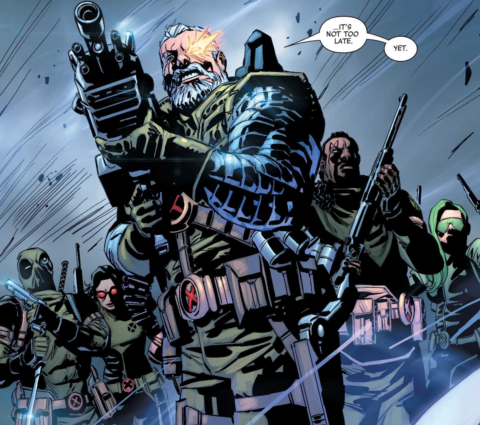 new x-force from aliens vs x-men