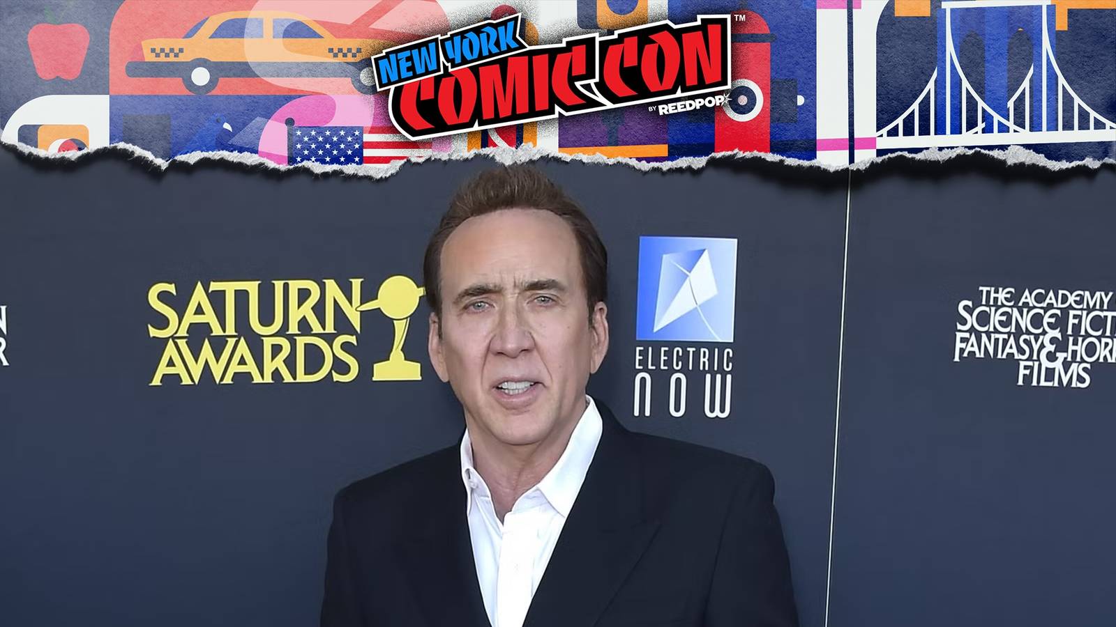Nicolas Cage at Saturn Awards