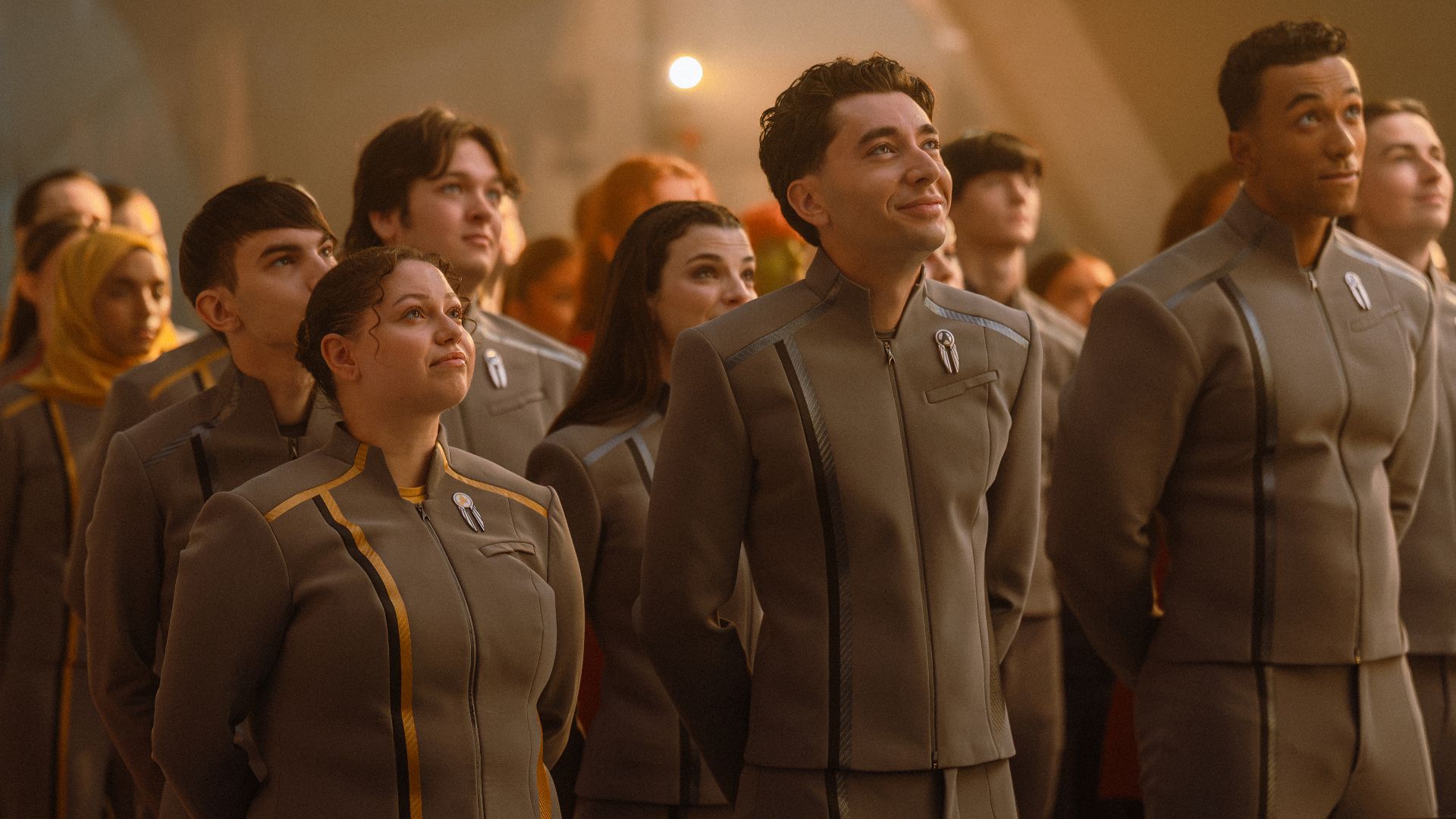 Ocam and cadets in Starfleet Academy season 2