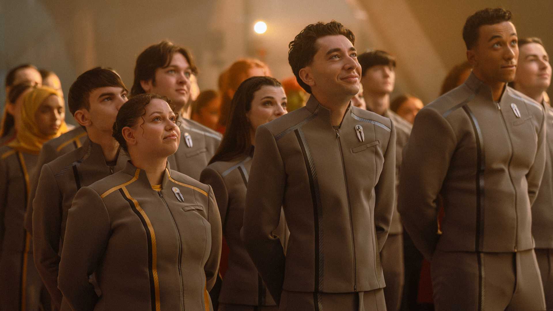 Ocam and cadets in Starfleet Academy season 2