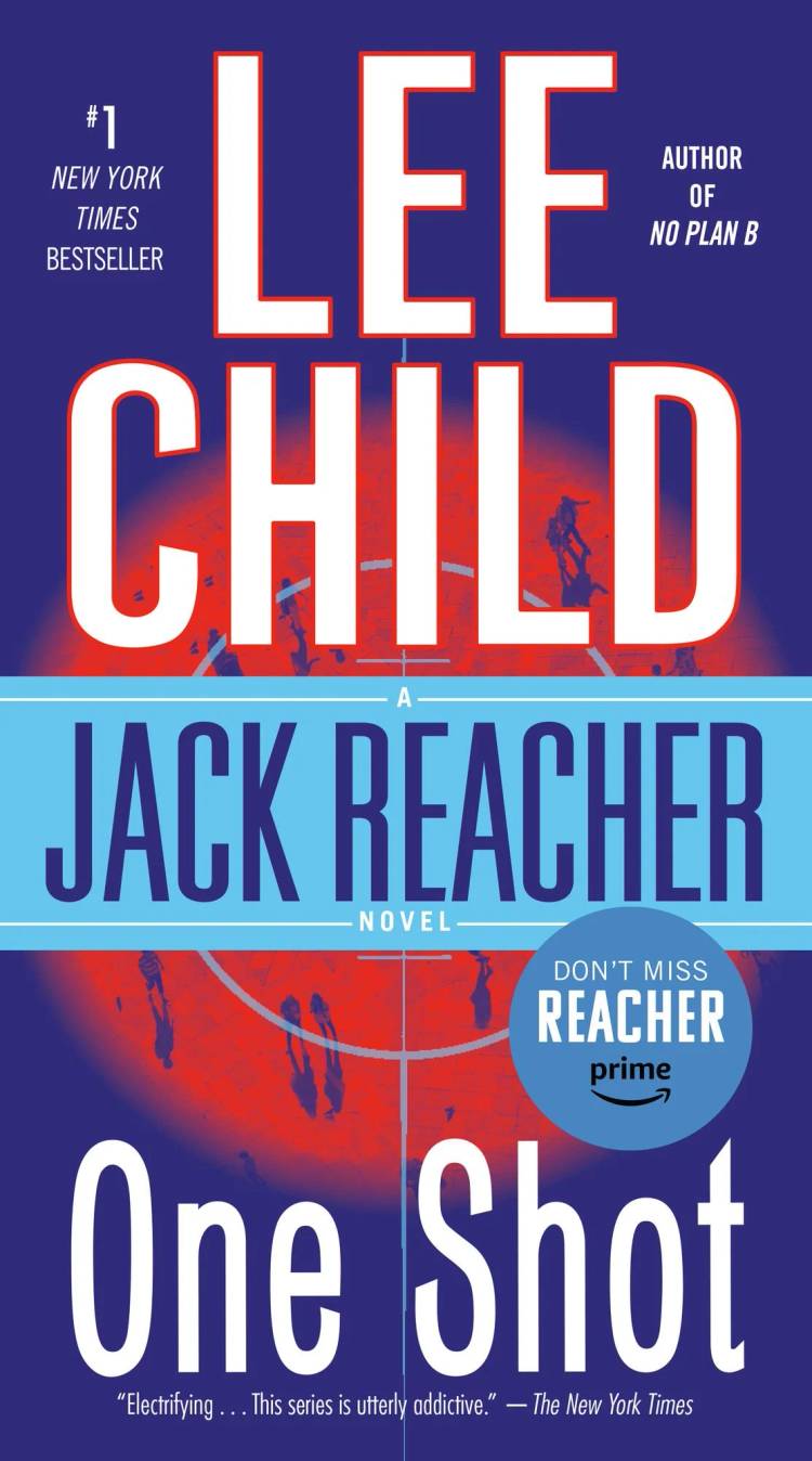 The cover of One Shot, a Jack Reacher novel by Lee Child