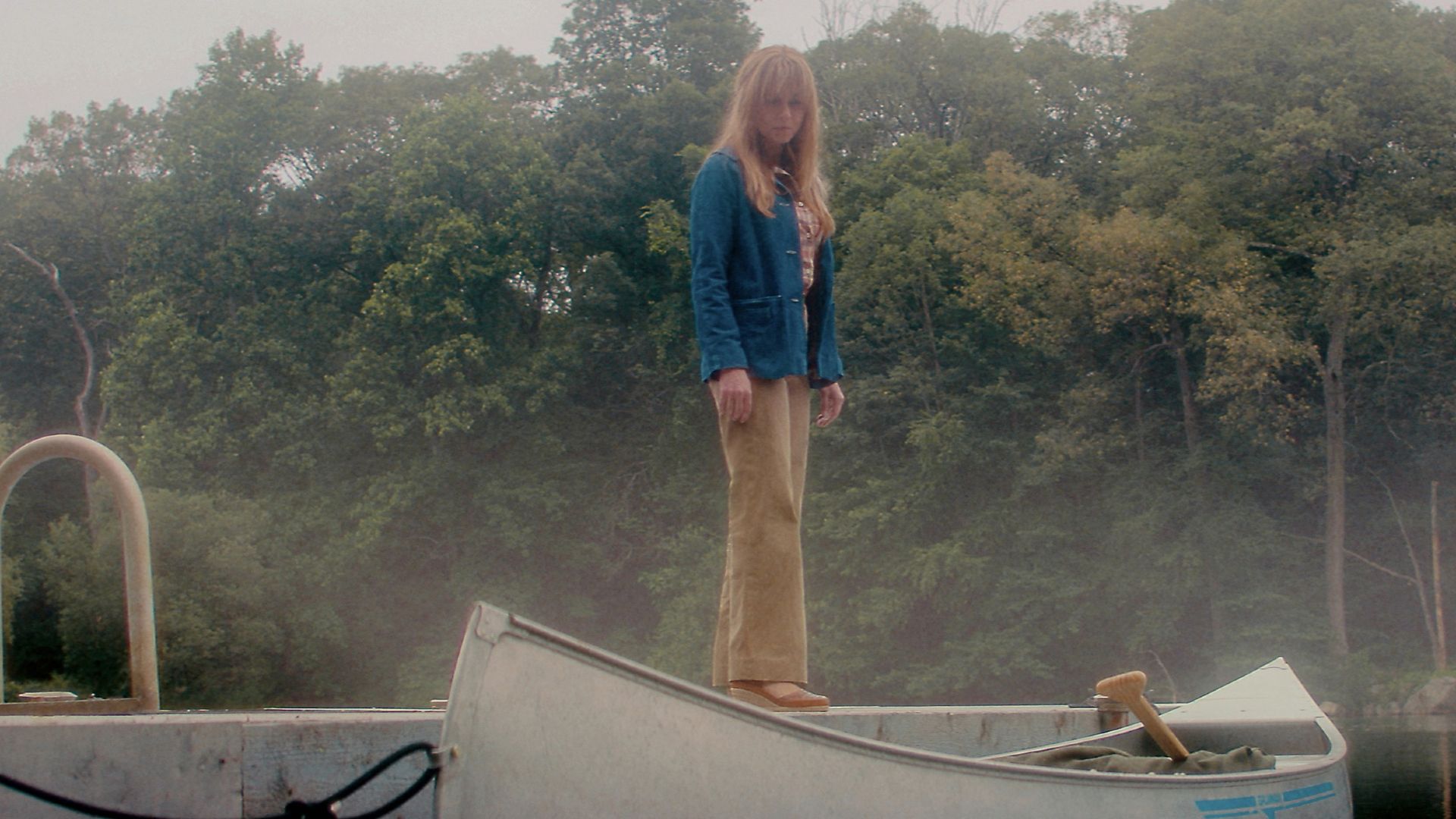 pamela-voorhees-stands-on-a-boat-and-looks-down-on-the-lake Titus Welliver Praises Peacock's New 8-Part Serial Killer Thriller Series That Needs Season 2