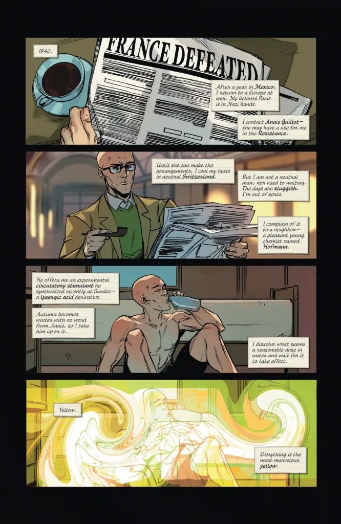 Paul Kirk tries a circulatory stimulant in Absolute Green Lantern #19