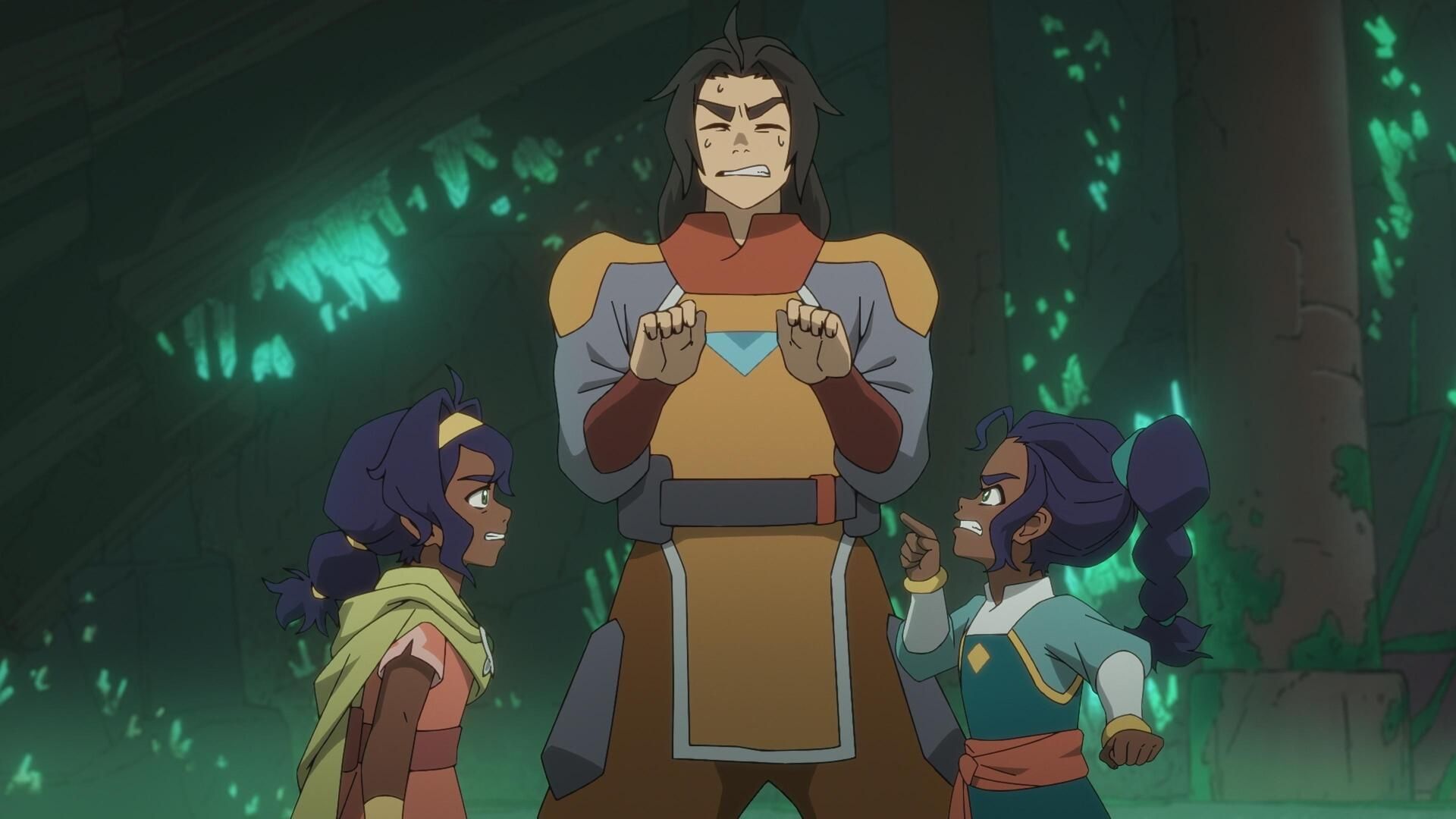 Pavi, Jae, and Nisha in Avatar Seven Havens episode 3