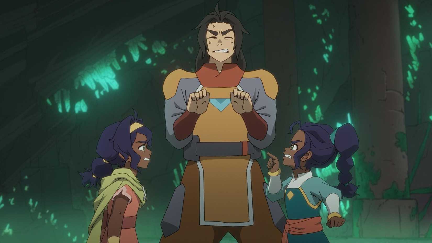 Pavi, Jae, and Nisha in Avatar Seven Havens episode 3