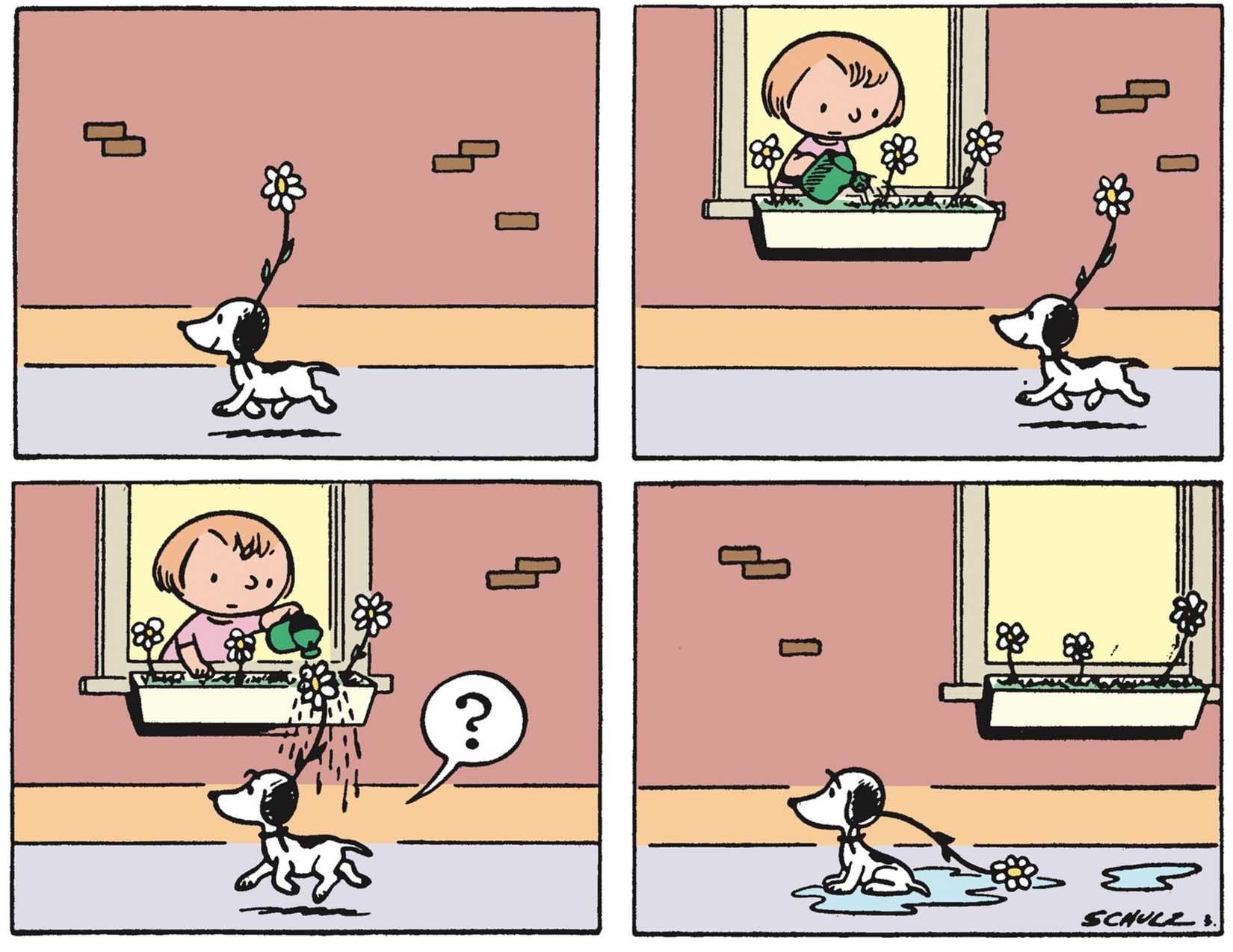 peanuts' first snoopy appearance