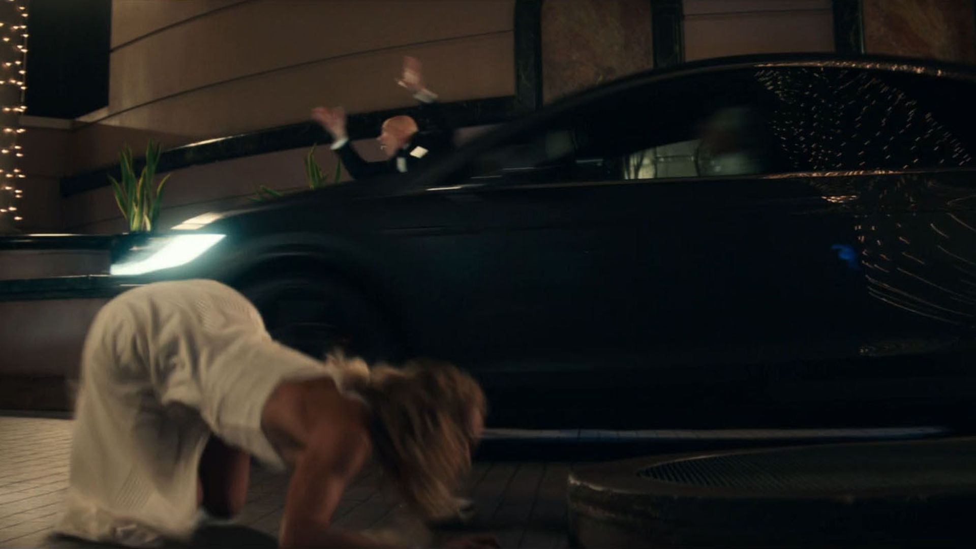 Picard gets hit by a car