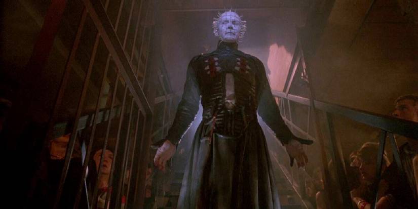 Pinhead arrives in the Nightclub in Hellraiser III Hell on Earth