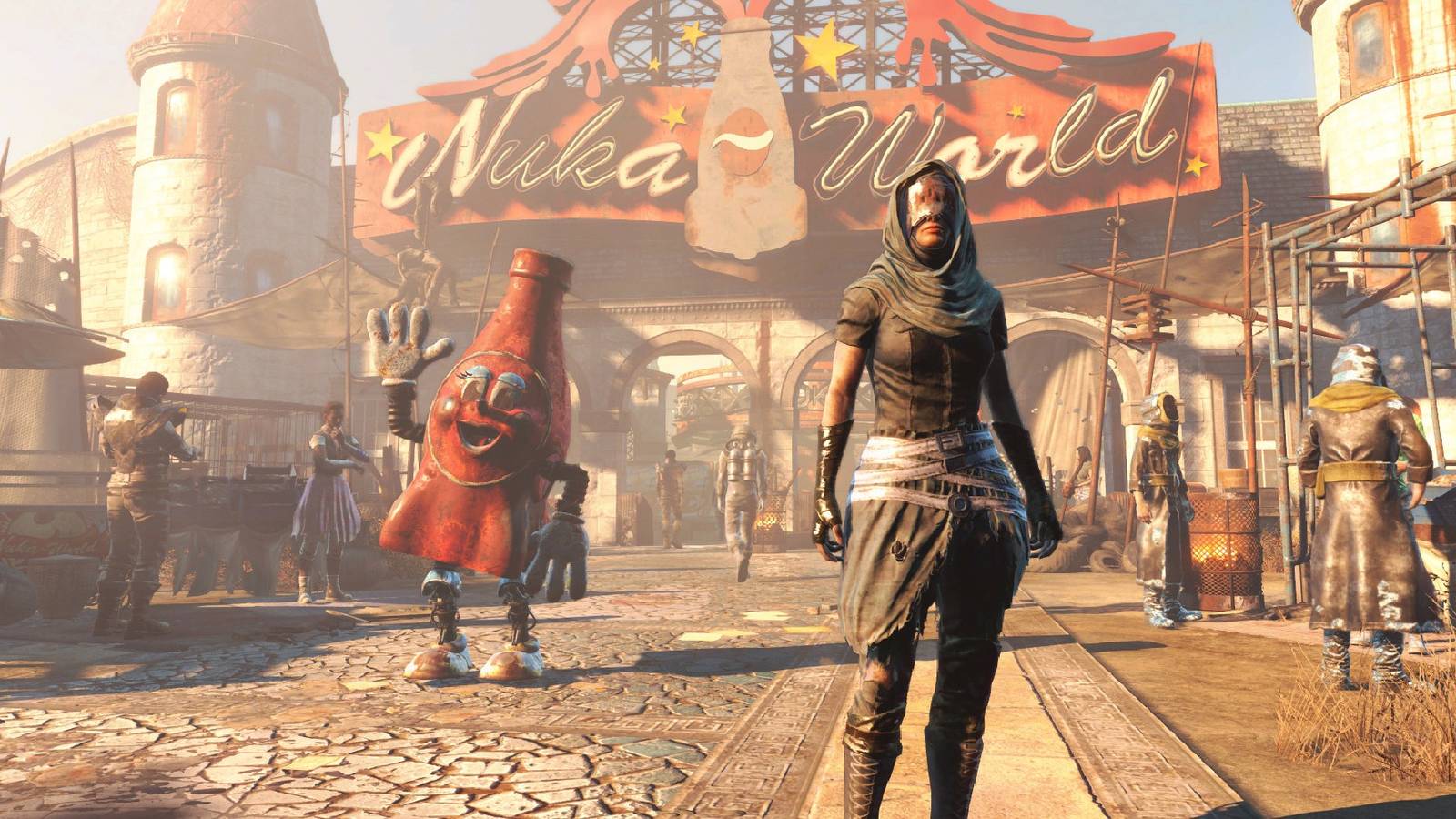 Fallout 4 has seven DLC packs, including settlement-building add-ons