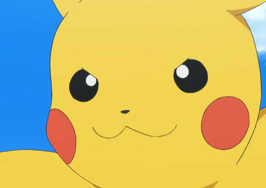 Pokemon Pikachu extreme closeup
