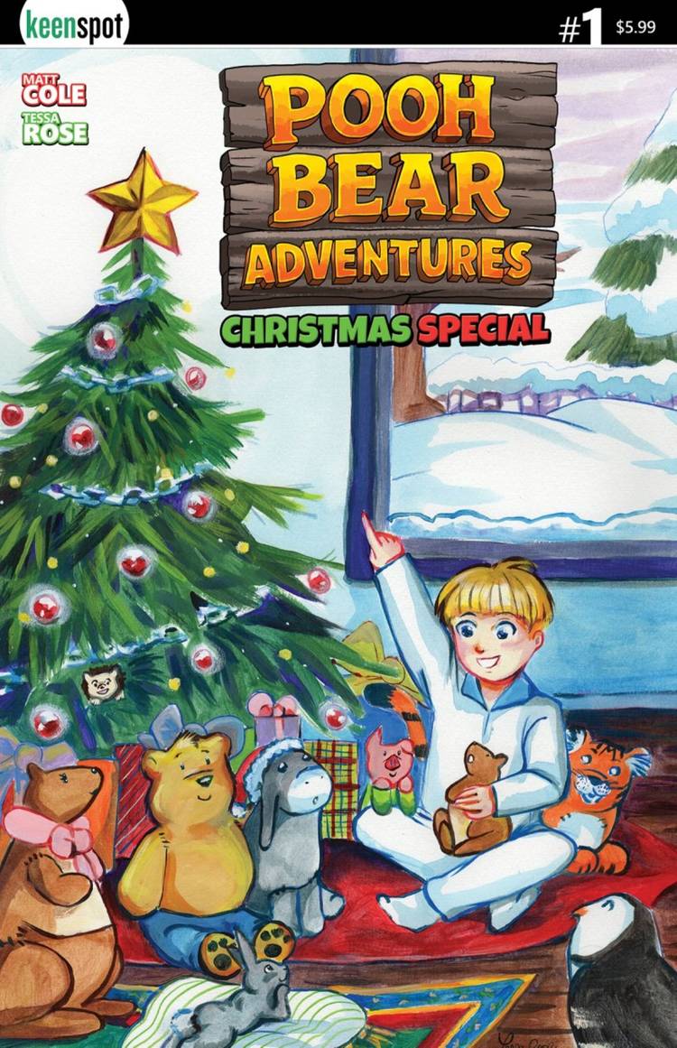 Pooh bear adventures christmas special main cover