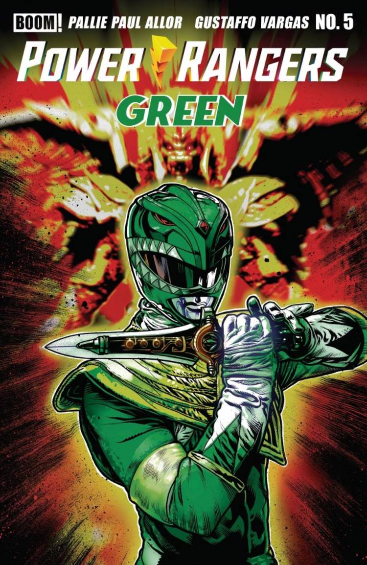Power Rangers Green #5 fmain cover
