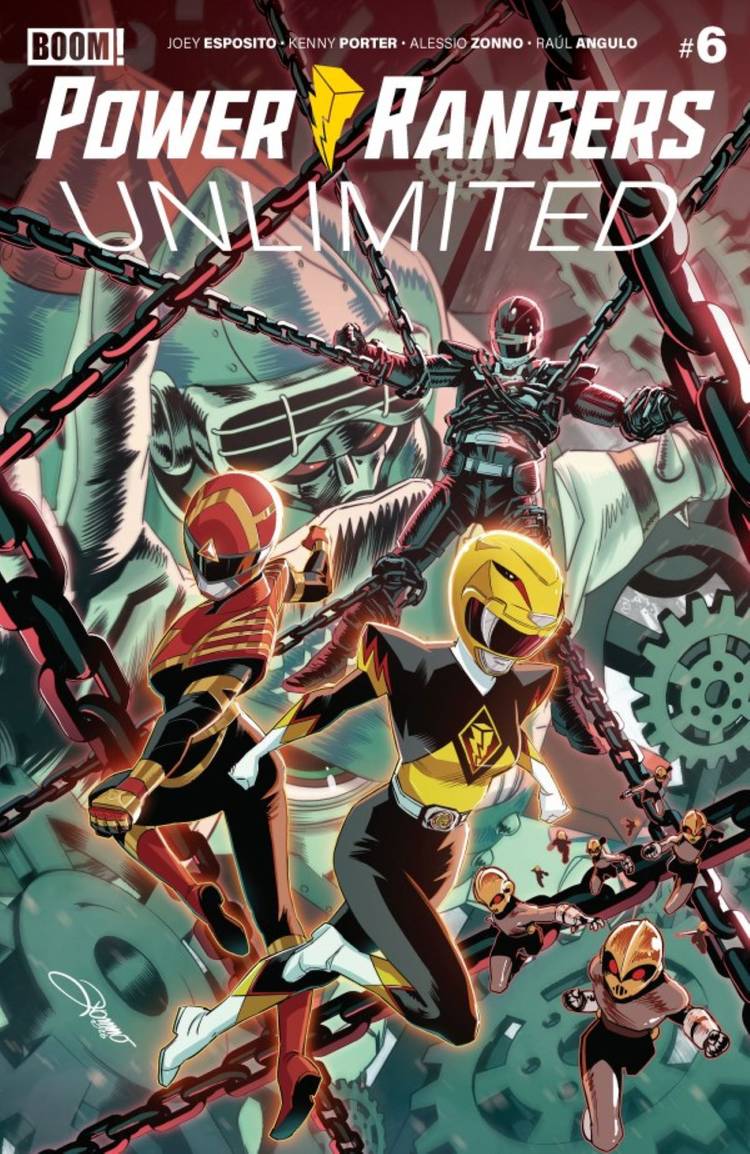 Power Rangers Unlimited #6 main cover