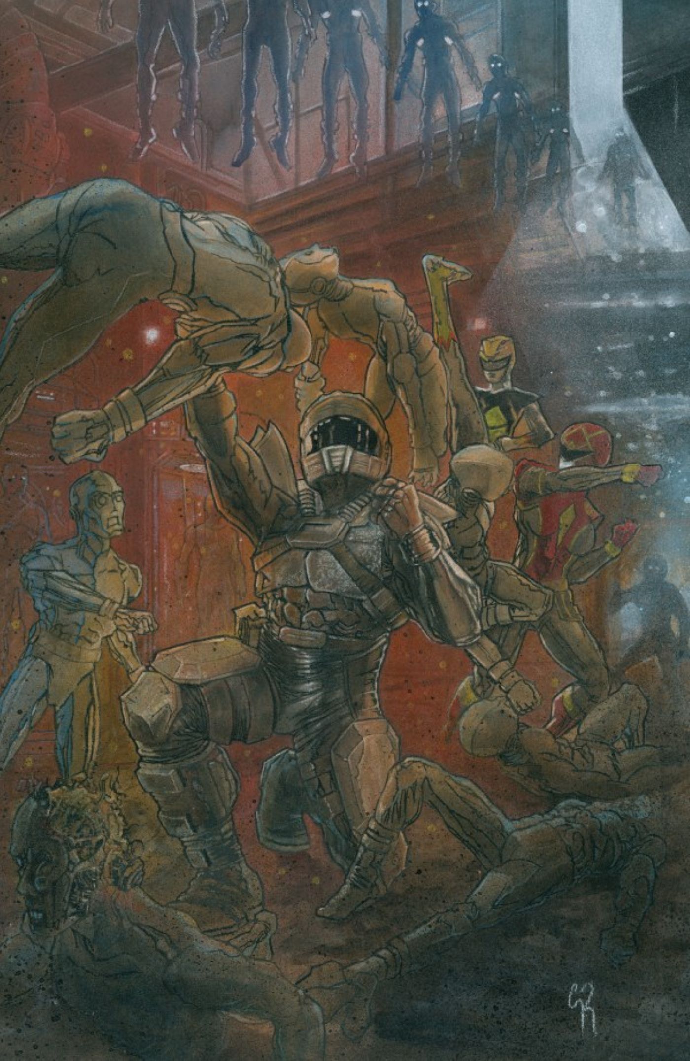 Power Rangers Unlimited #6 variant cover 3