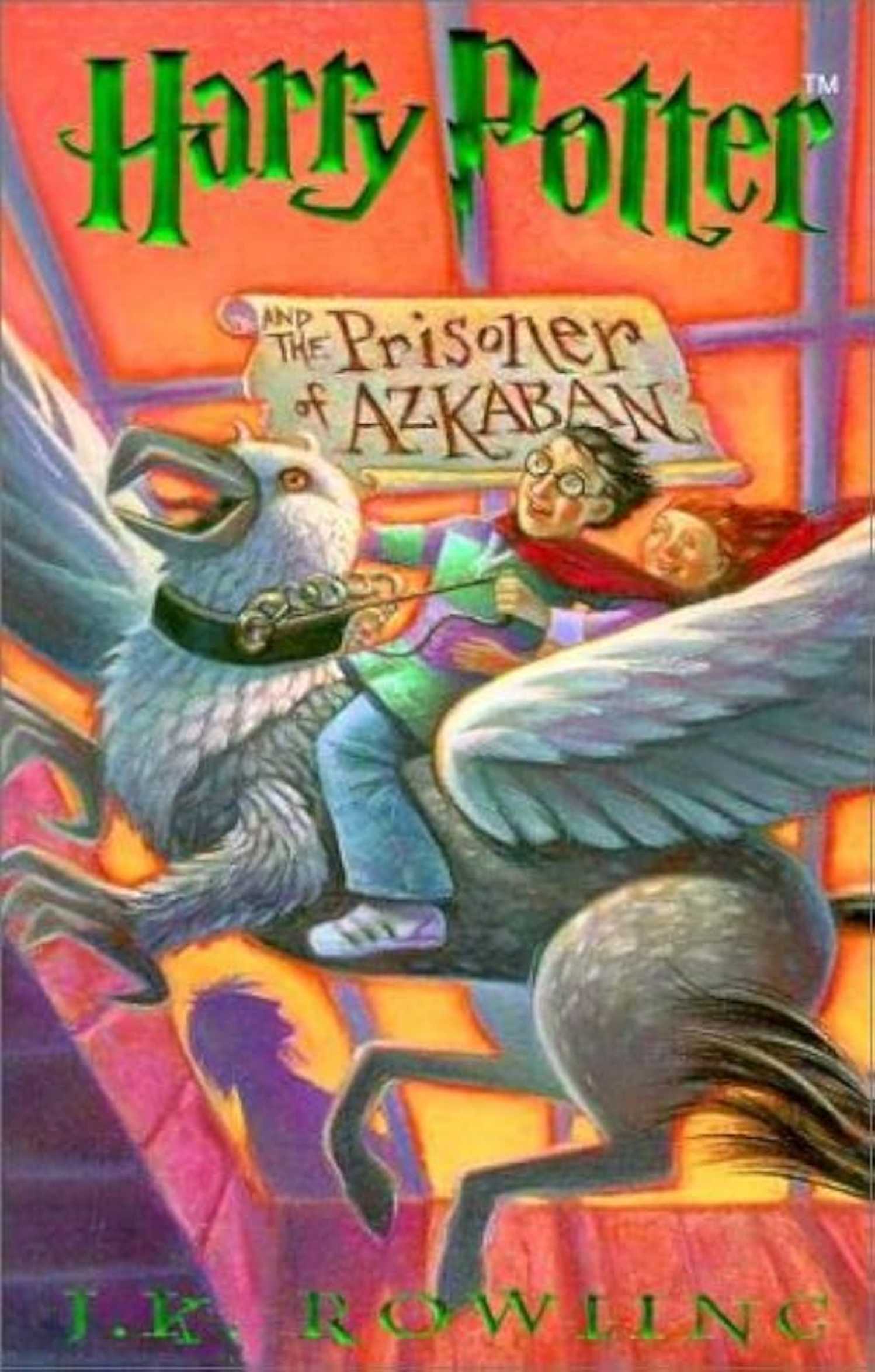 Prisoner of Azkaban book cover