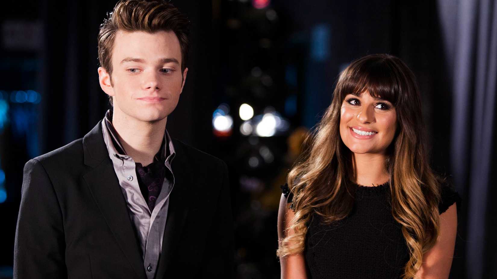Rachel Berry and Kurt Hummel in Glee season 4, episode 6.