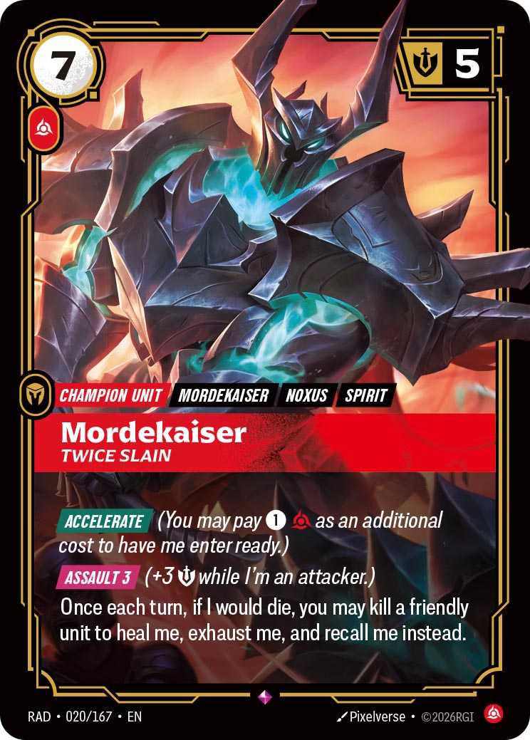 RAD-020-Mordekaiser, Twice Slain-R