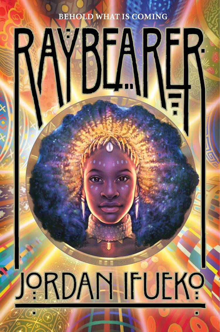 The cover of Raybearer by Jordan Ifueko