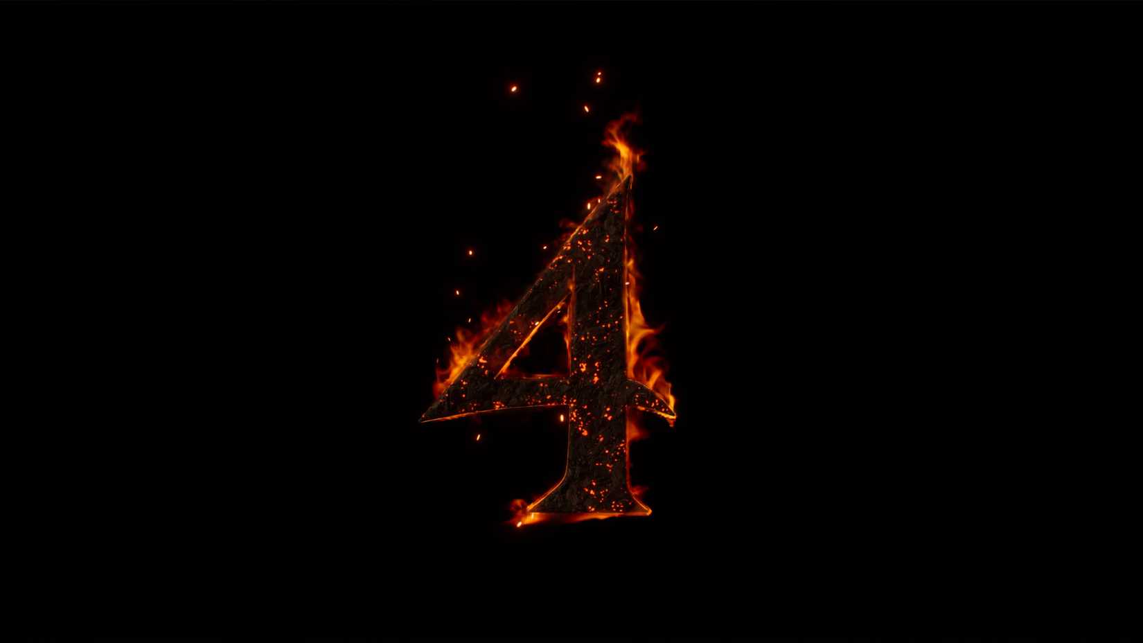 A burning 4 from the RuneScape 4 reveal