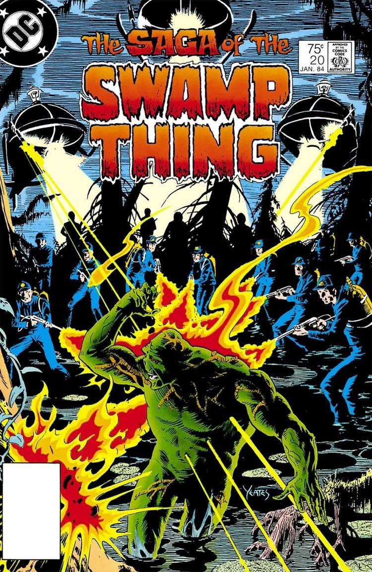 Saga of the Swamp Thing 20 COVER