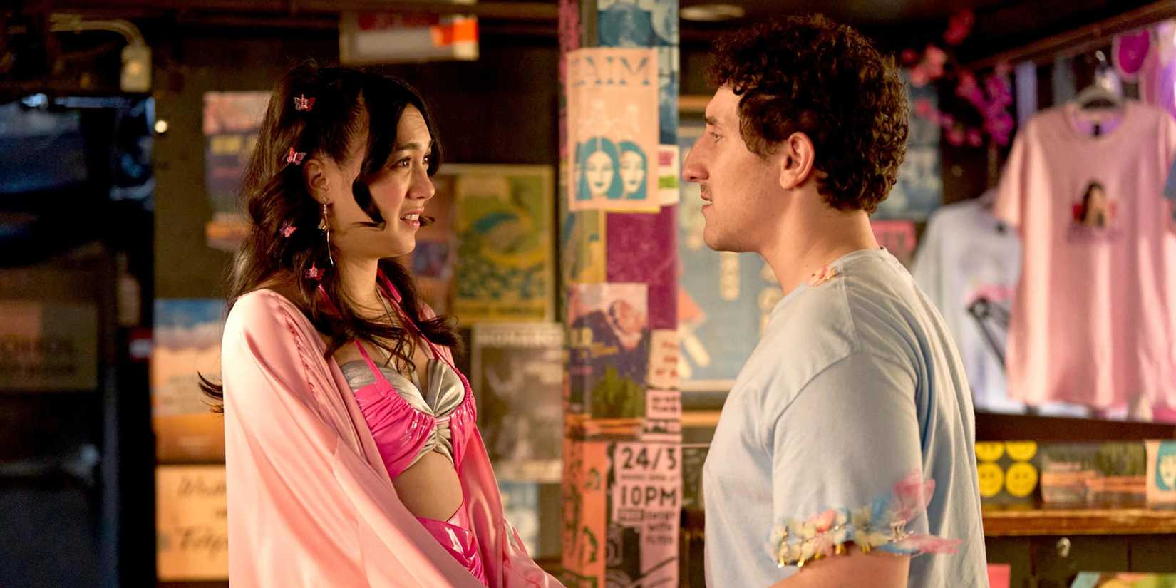 Samir and Carly have a heart-to-heart in Adults
