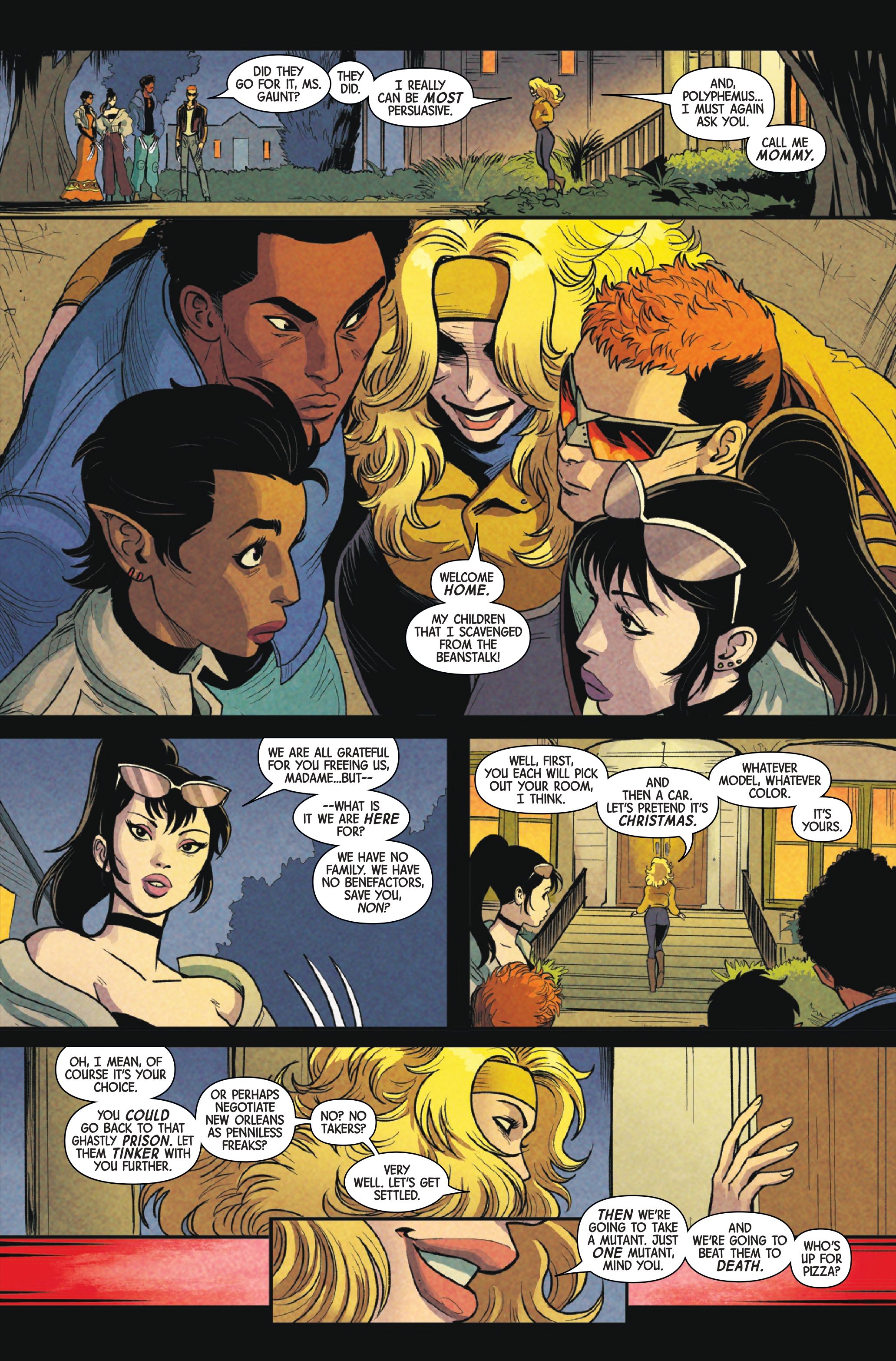 sarah-gaunt-reunites-with-the-scavenged-in-the-uncanny-x-men-38 Marvel's Wolverine Replacement Gets Major Redesign