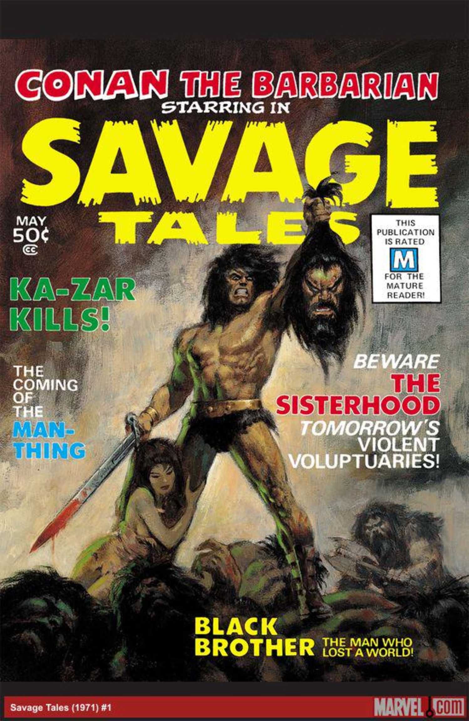Savage Tales #1 cover