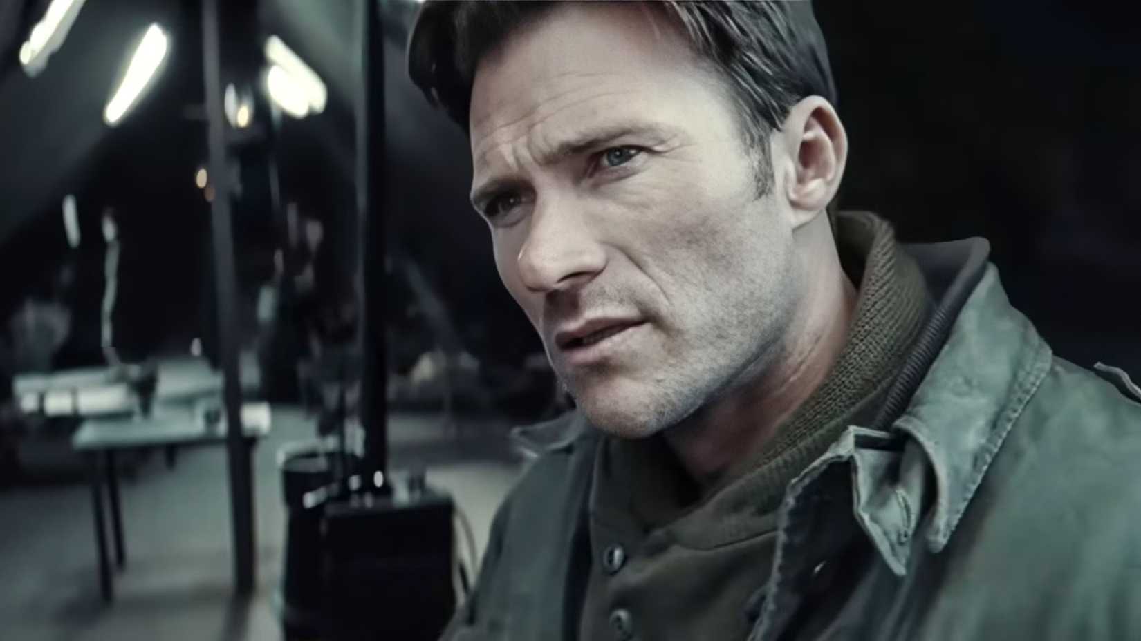 Scott Eastwood looking serious in Lucky Strike