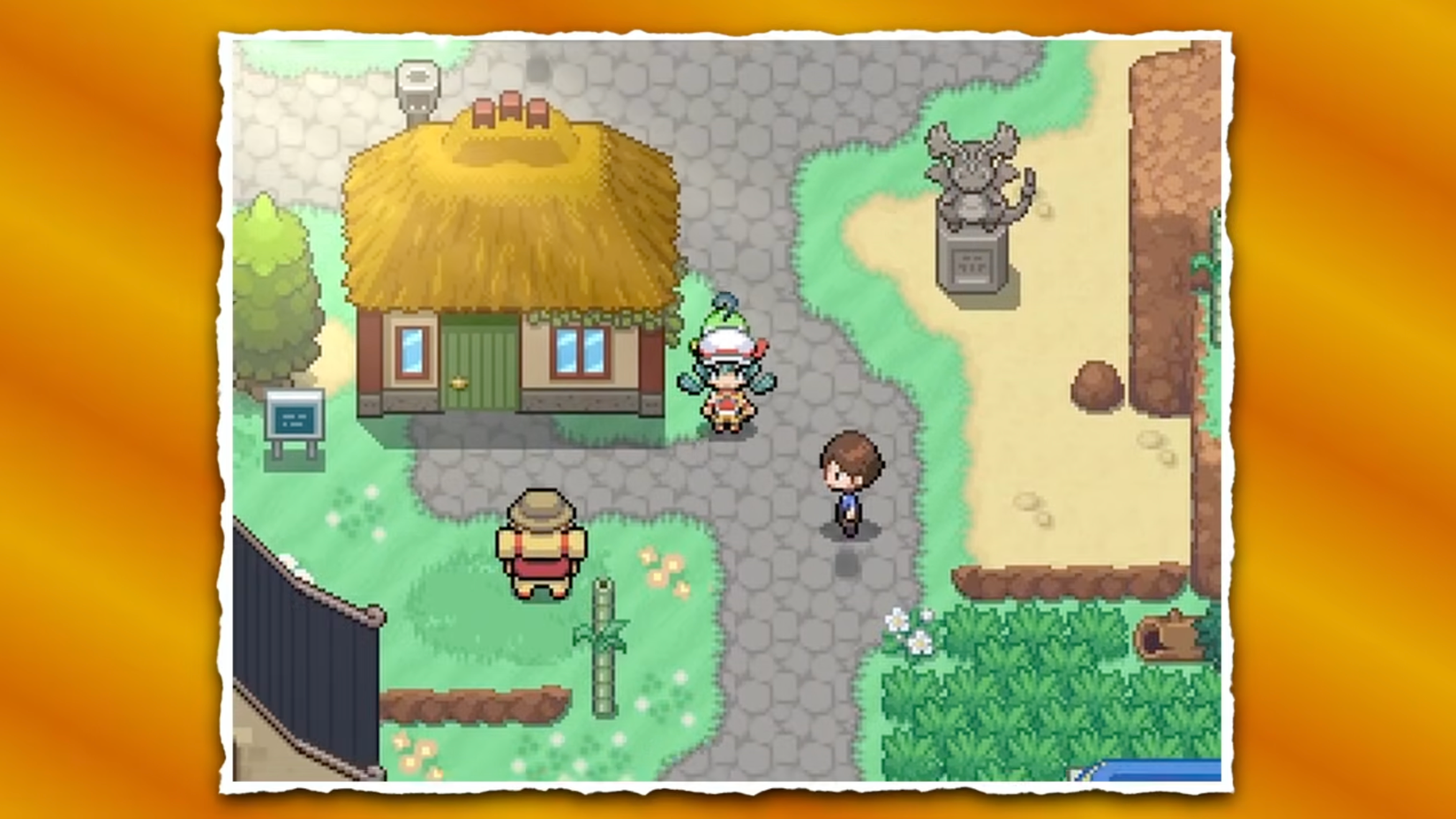 Image shows gameplay from Pokémon GS Vitro