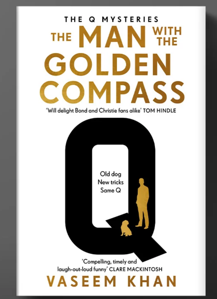 The Man With the Golden Compass Vaseem Khan James Bond cover