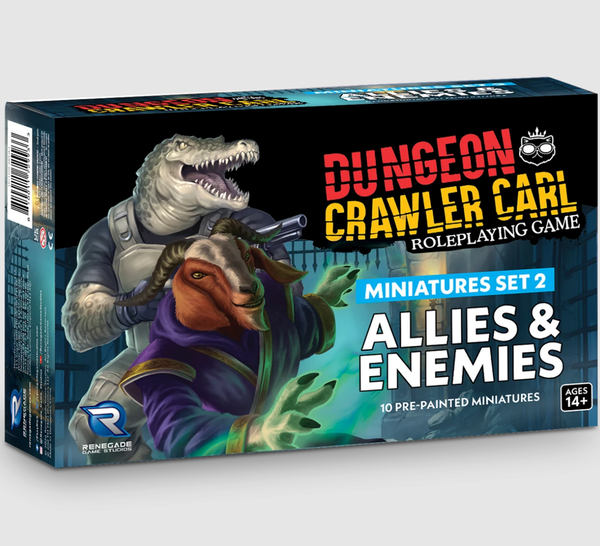 Dungeon crawler carl enemies and allies set