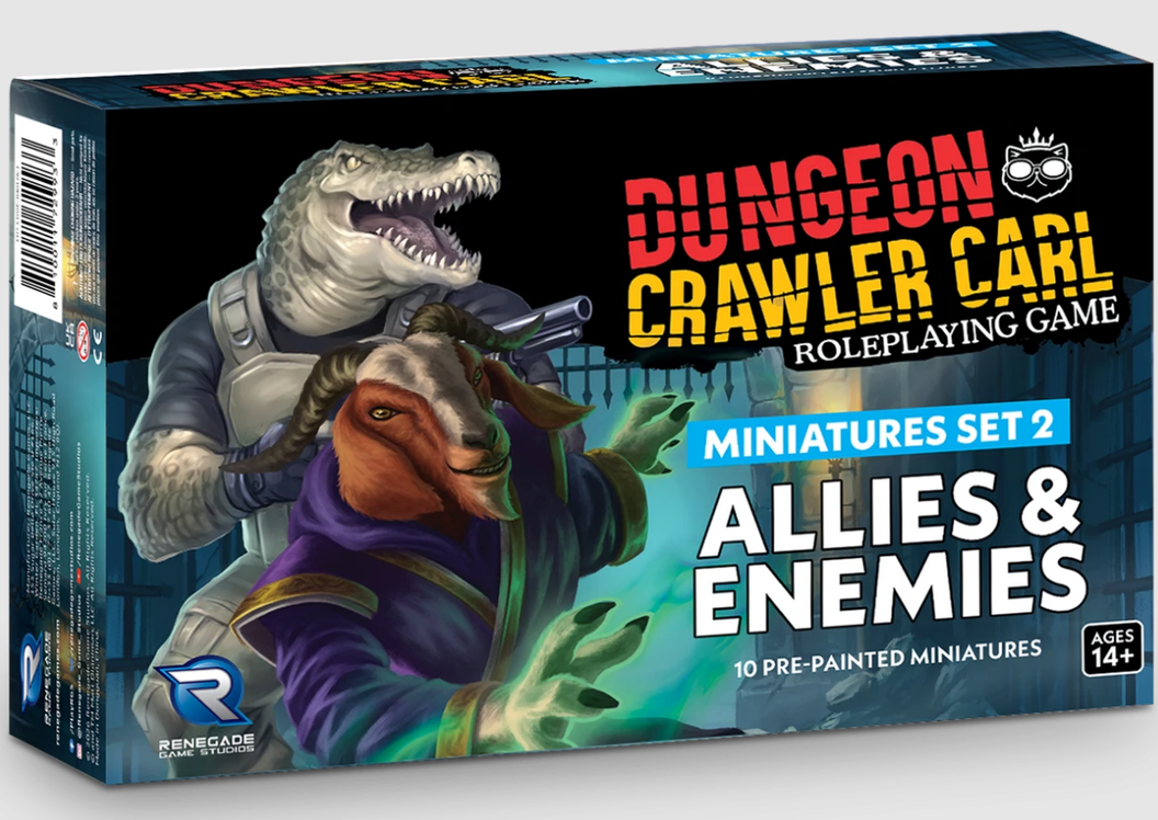 Dungeon crawler carl enemies and allies set