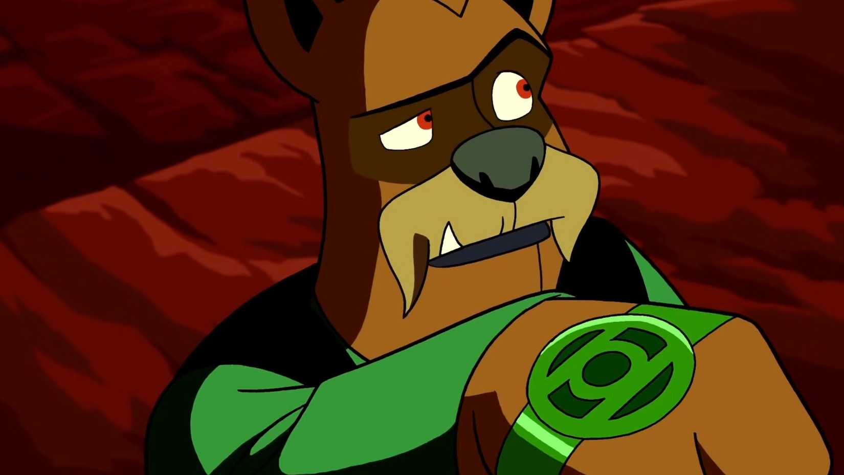 G'nort holding up his Green Lantern ring