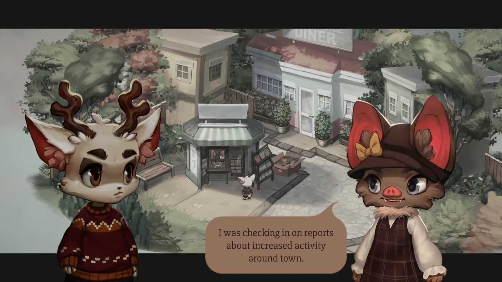 Screenshot from the game Beacon Pines