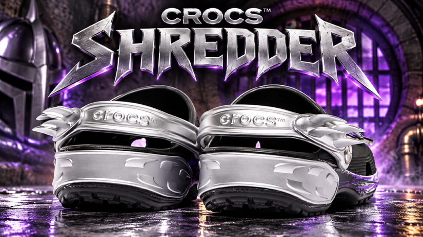 Shredder Crocs tmnt