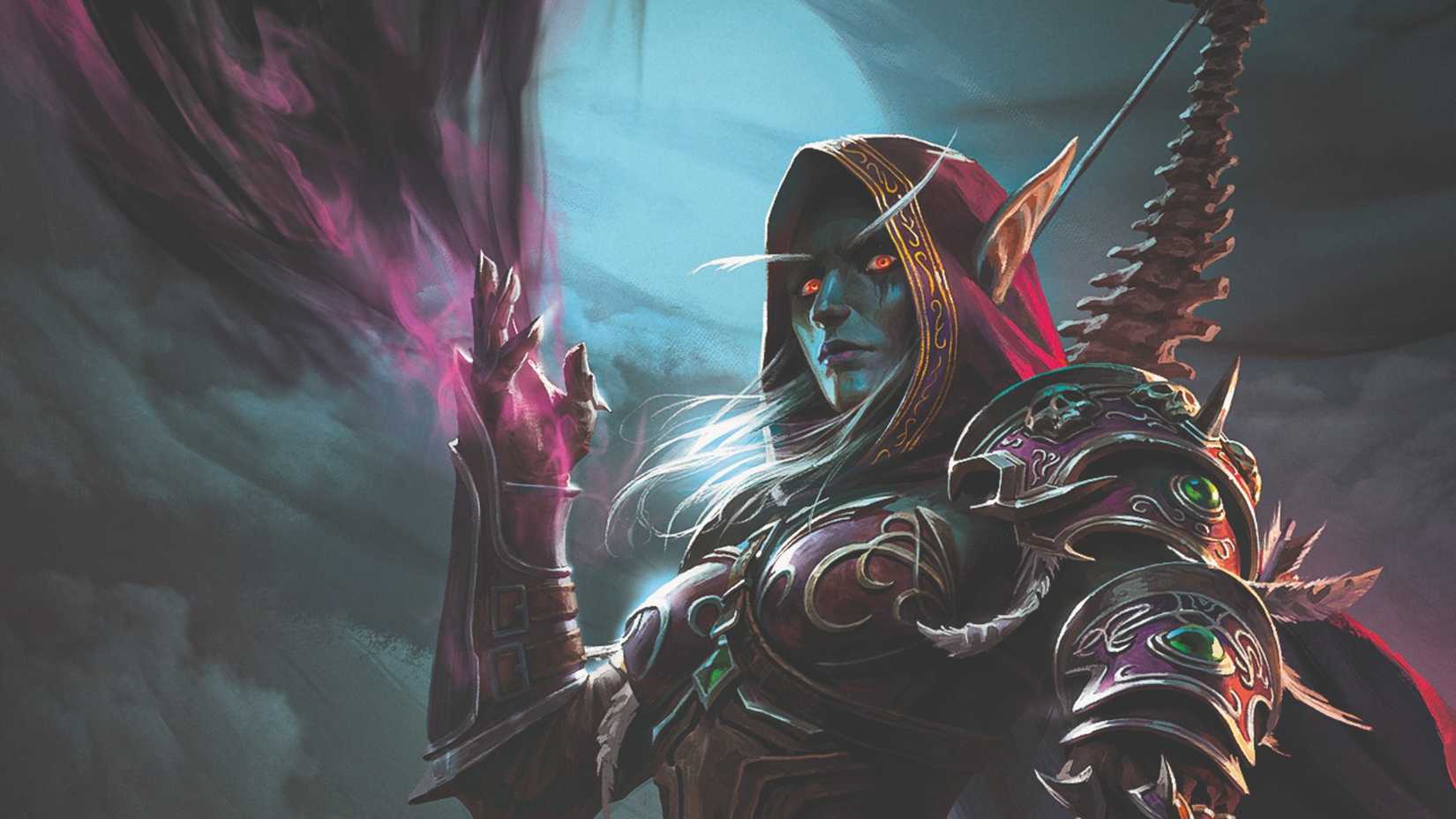 Silvanas artwork Dungeons and Dragons World of Warcraft-1