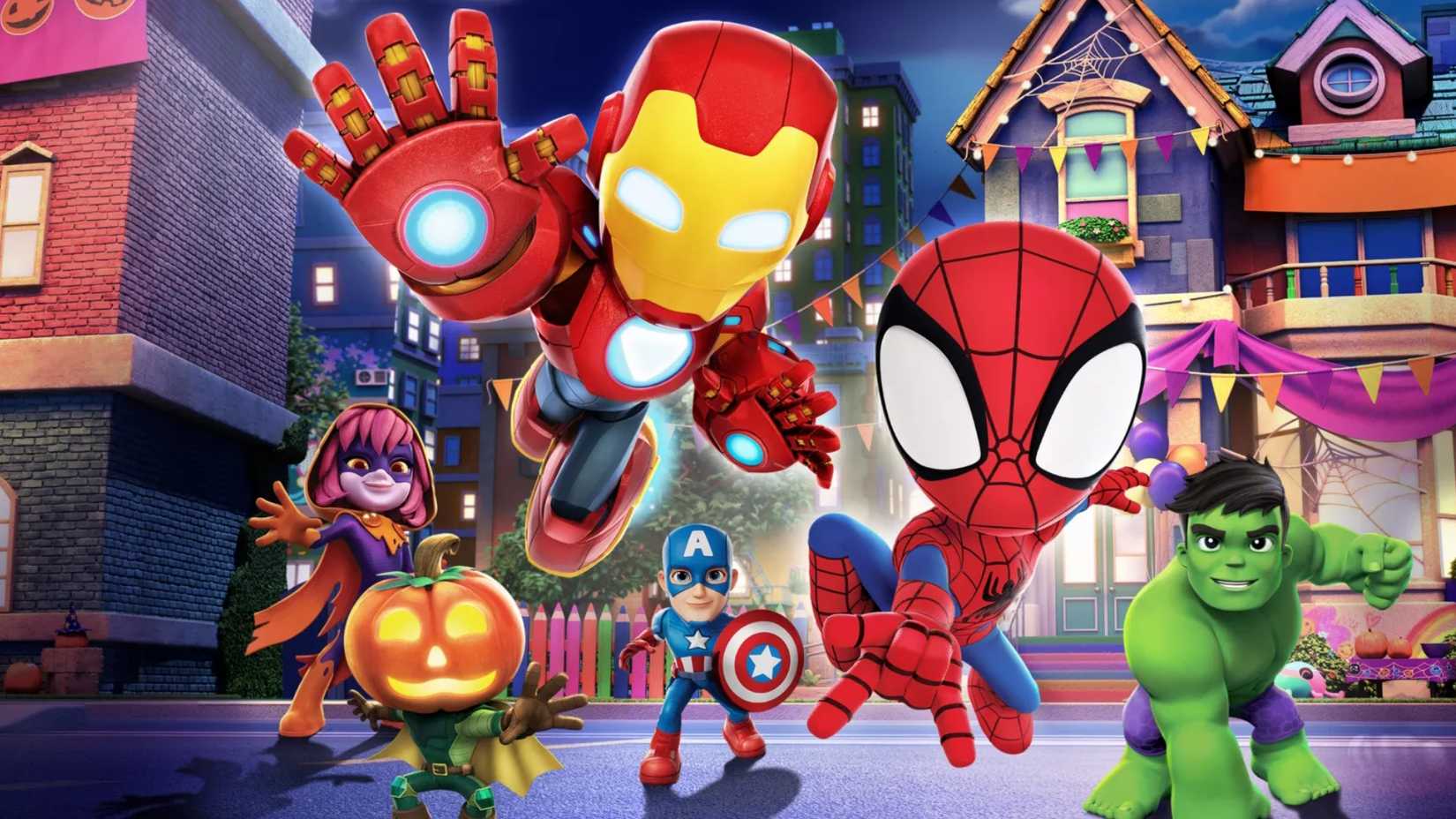Spidey and the Avengers: Halloween Team-Up! characters