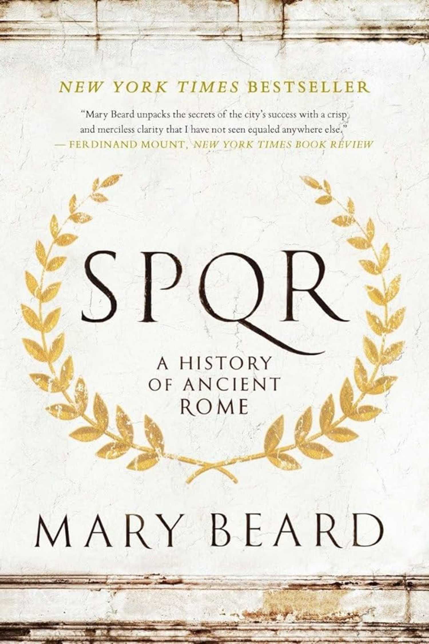 SPQR by Mary Beard book cover