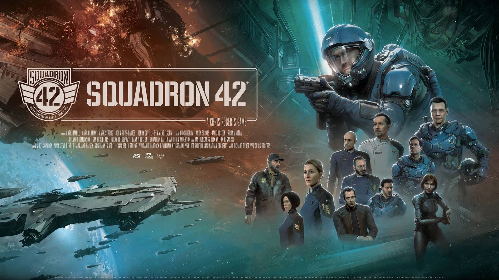 Squadron 42 Cover Key Art