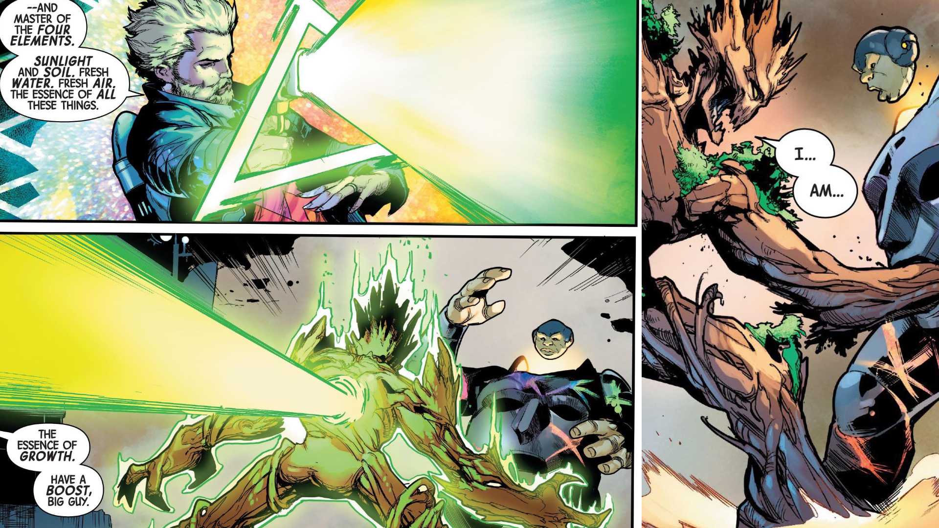 star-lord-supercharges-groot-in-guardians-of-the-galaxy 7 Guardians of the Galaxy Heroes Who Are More Powerful Than The Movies Showed