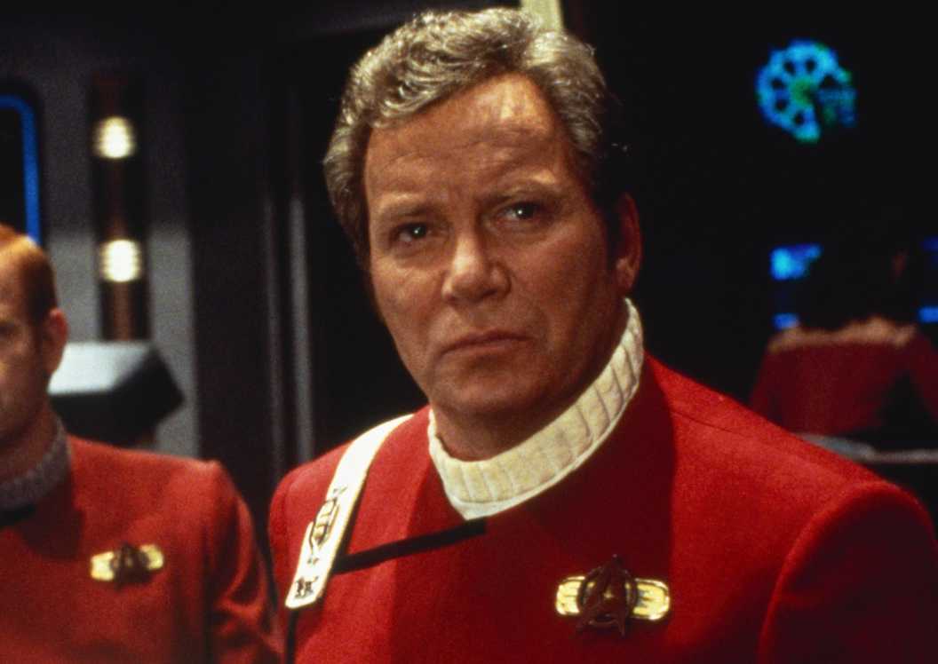 Captain Kirk in Star Trek Generations