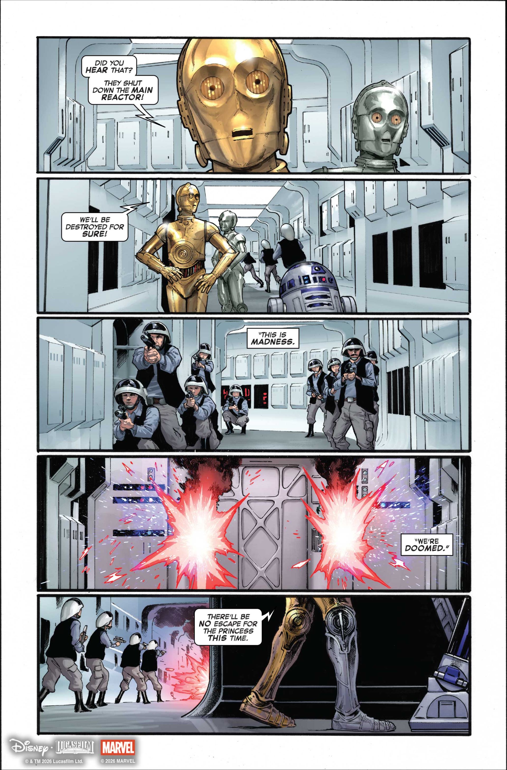 Star Wars Marvel Hope Assembles Preview Page 1