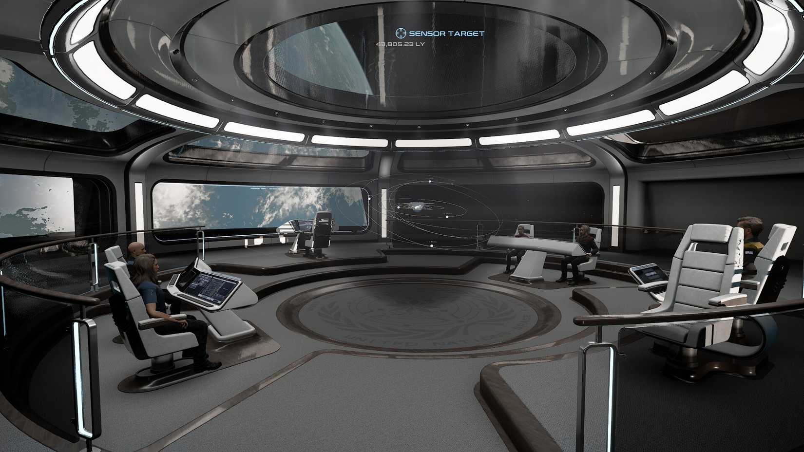 Starship Simulator Bridge