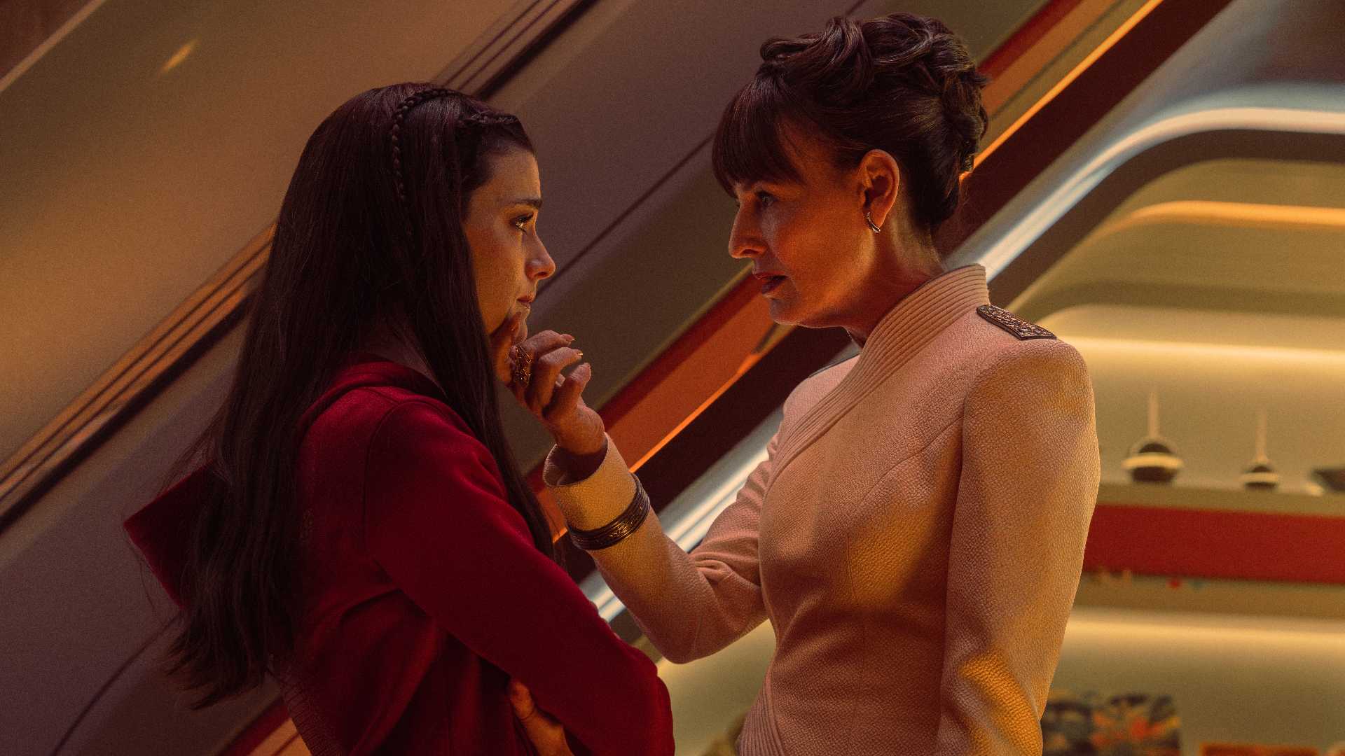 Tarima and mom in Starfleet Academy season 2