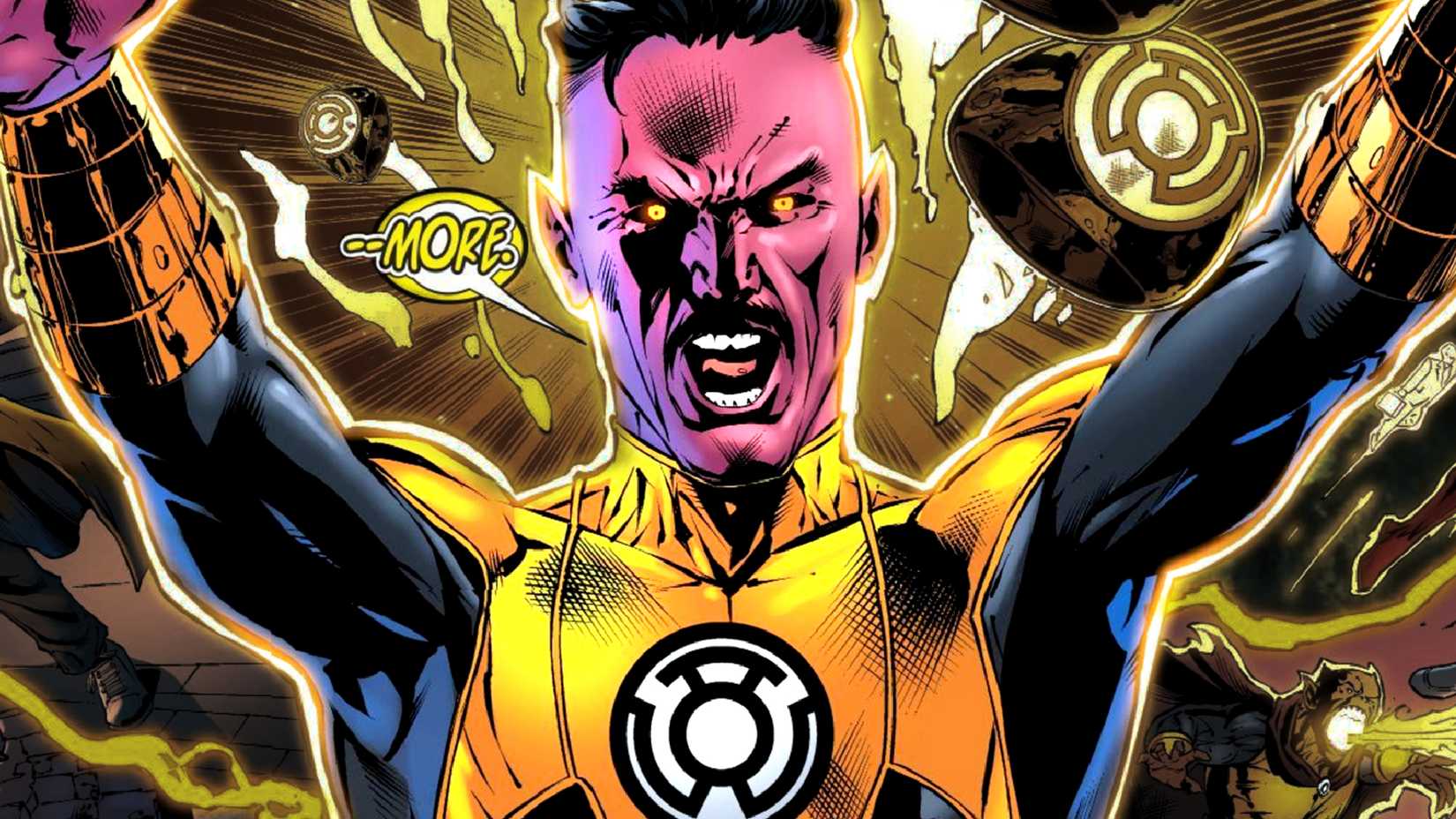 Thaal Sinestro summons Yellow Lanterns in DC Comics
