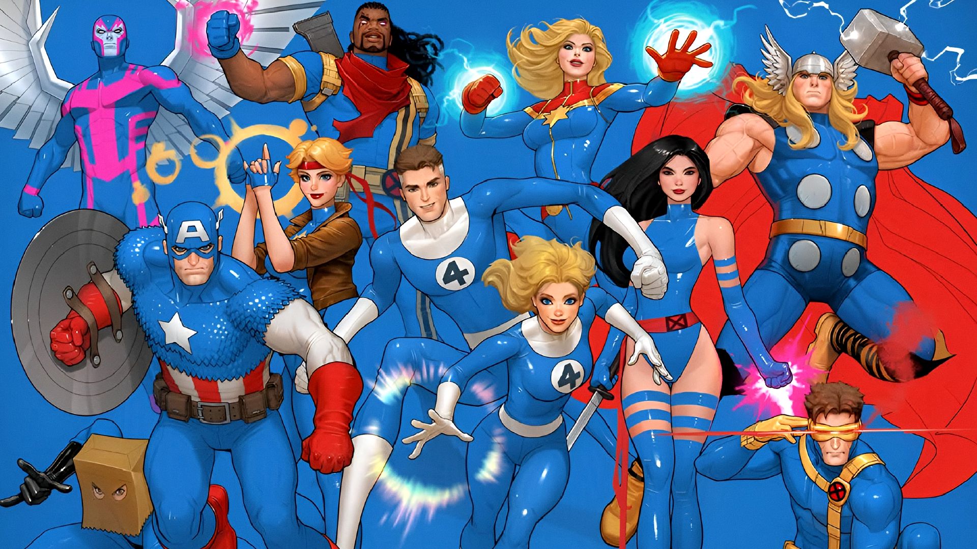 Marvel Unveils New Matching Avengers Costumes, And They're Literally Perfect
