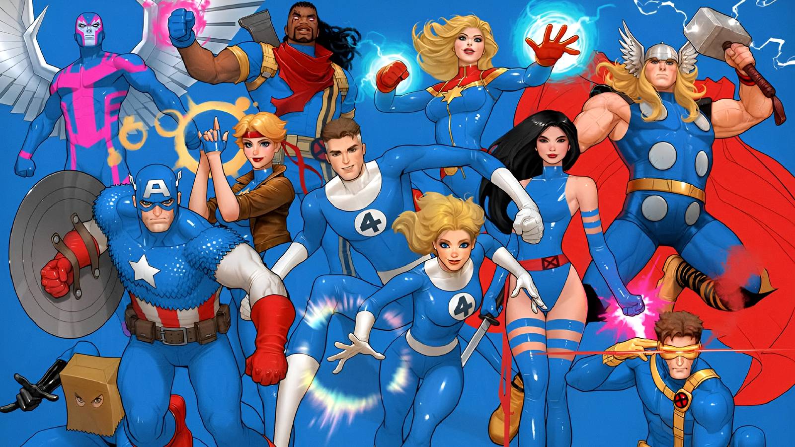 Marvel Unveils New Matching Avengers Costumes, And They're Literally Perfect