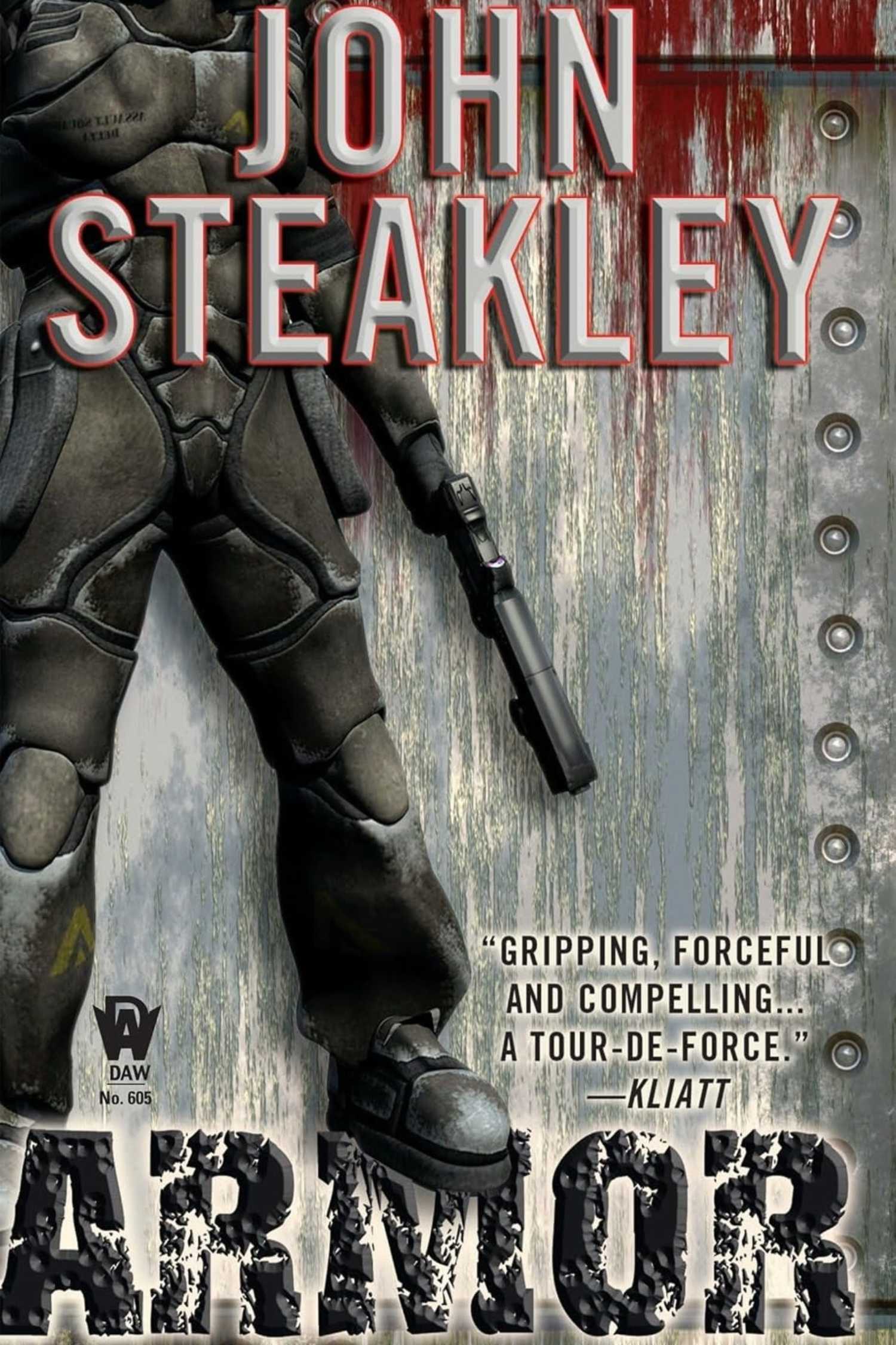 The cover of Armor by John Steakley
