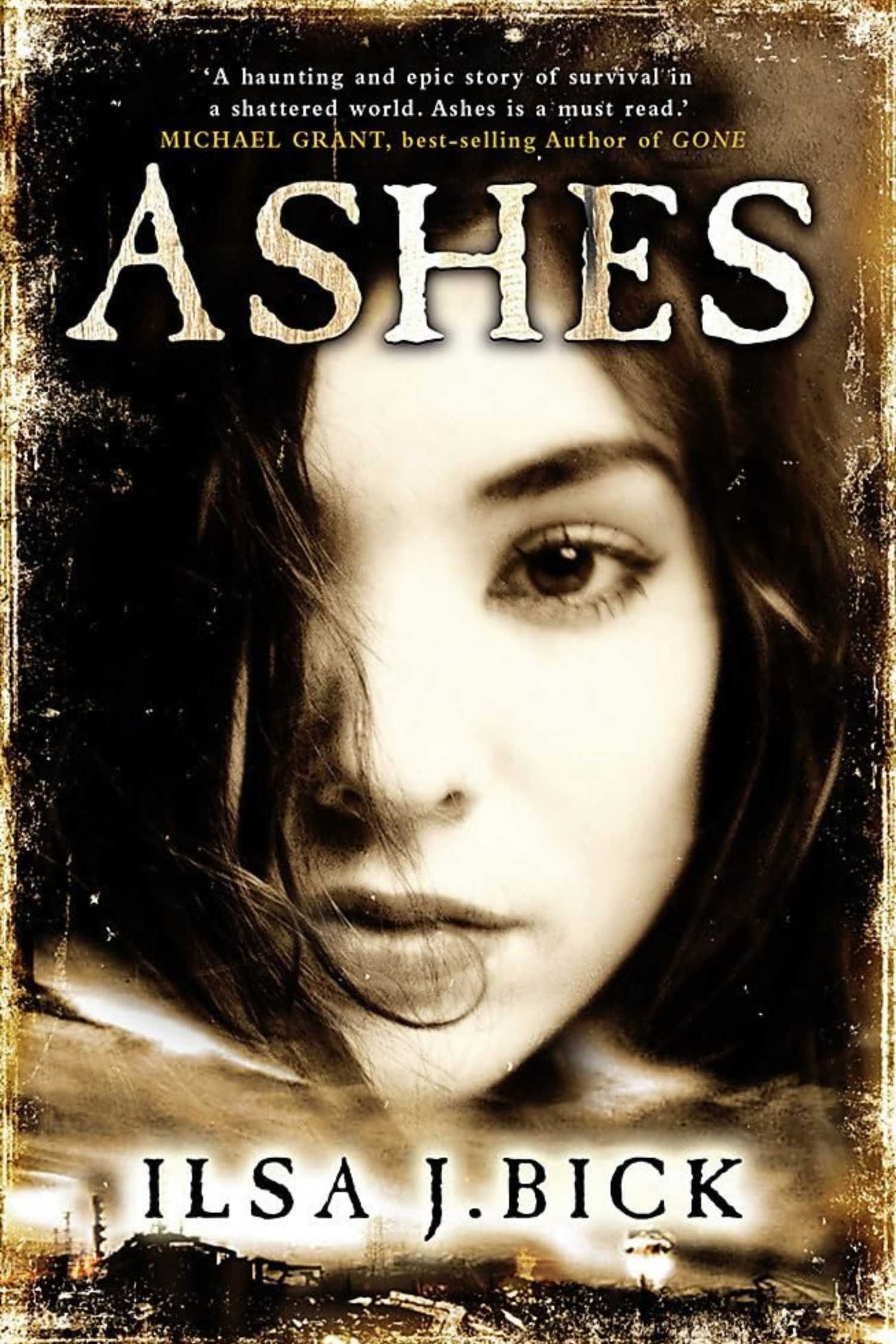 The cover of Ashes by Ilsa J. Bick