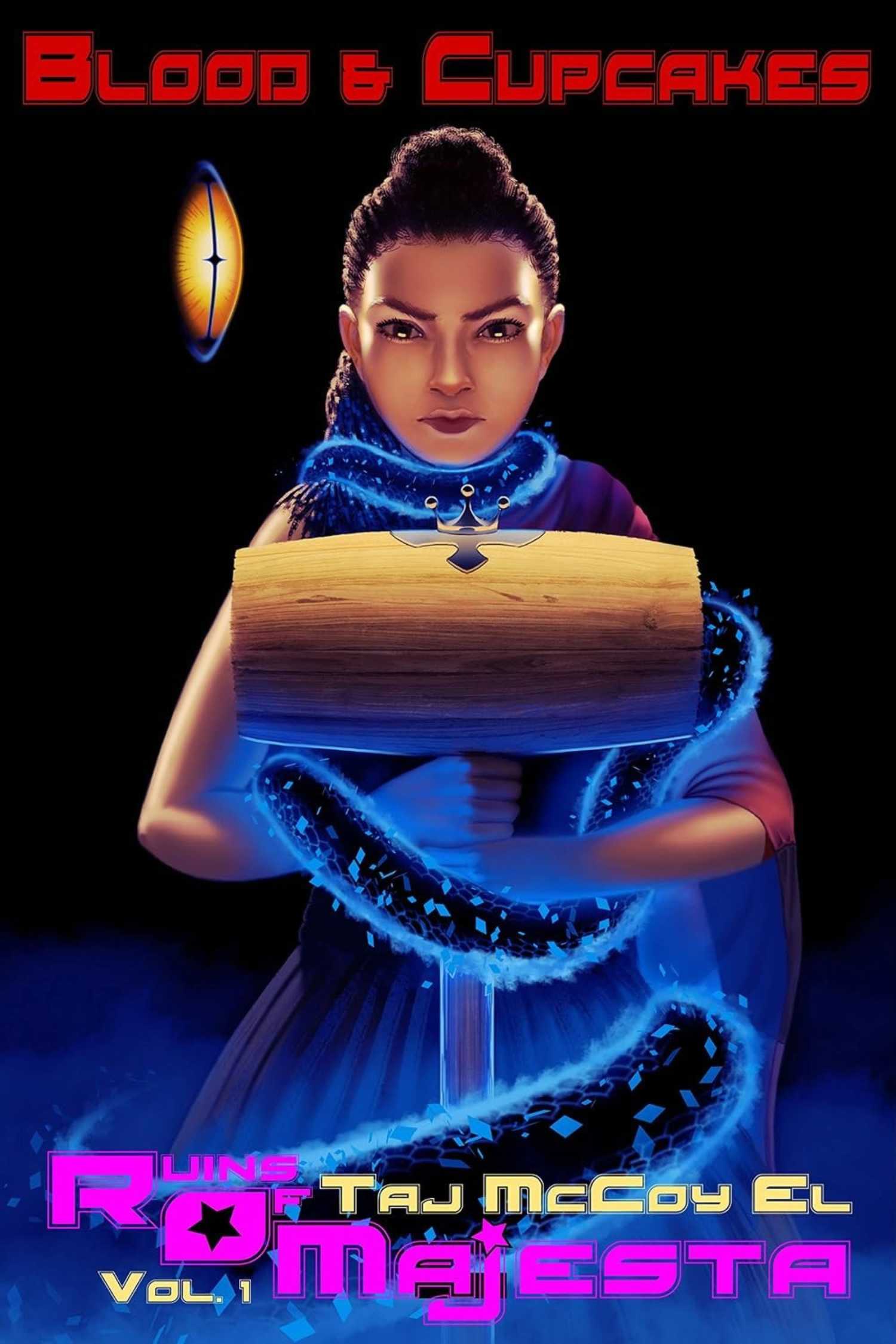 The cover of Blood and Cupcakes by Taj McCoy El
